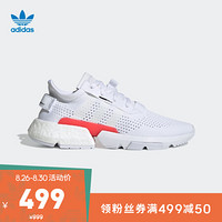 阿迪达斯官方 adidas 三叶草 POD-S3.1 男子经典鞋BD7875 白/白/一号黑 40.5(250mm)