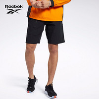 Reebok锐步 运动健身TS Hijacked Short男子 夏季 短裤五分裤FU2949 FU2949_黑色 A/L