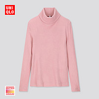 UNIQLO 优衣库 HEATTECH 418240 女士摇粒绒两翻领T恤