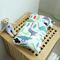 Nan ji ren 南极人 儿童枕芯可水洗3-8岁幼儿园卡通恐龙小枕头羽丝绒30x50cm