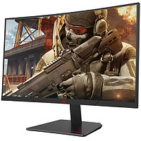 HKC 惠科 SG27C Plus 27英寸VA显示器（1800R、240Hz、1ms）