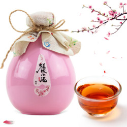 桃花果酒 桃花酒500ml桃花醉桃花酿果酒糯米甜酒12度女士低度酒桃花酒 4件多少钱 什么值得买