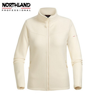 诺诗兰2020秋冬新款女式绒外套贴合复合绒轻量保暖舒适 NFTAT2503S 东方白色 175