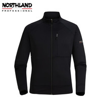 诺诗兰2020秋冬新款男式弹力外套户外运动外套 NTJAH5501S 纯黑色 170