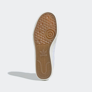 adidas Originals Nizza 中性运动帆布鞋 EF1885  白色