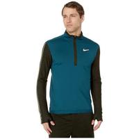 Nike/耐克男子运动长袖T恤立领吸湿排汗Dri-FIT9324714 黄色 S