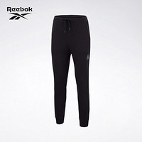 Reebok锐步 运动健身FABRIC MIX JOGGER男子长裤 DN7544_黑色 A/L