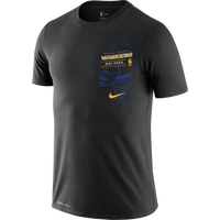 NIKE 耐克 金州勇士队 Dri-FIT 男士运动T恤 BV8463 黑色