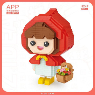 loz俐智小颗粒积木9247小红帽