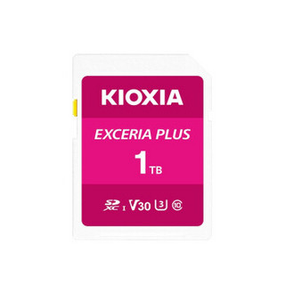 铠侠（Kioxia）1000GB SD存储卡 EXCERIA PLUS 极至光速系列 U3 读速100M/S 写速85M/S