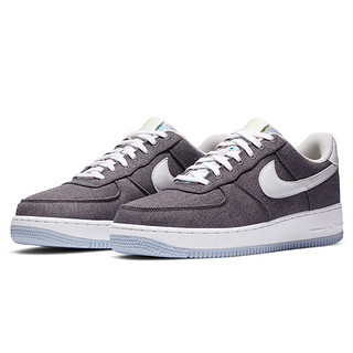 NIKE 耐克 Air Force 1系列  Air Force 1 '07 男士运动板鞋 CN0866-002 铁灰/微黄绿/天青石蓝/白色 42