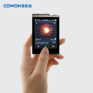 COWON 爱欧迪 PD2 64GB PLENUE D2 无损HIFI音乐播放器DSD硬解音频便携MP3 黑银色