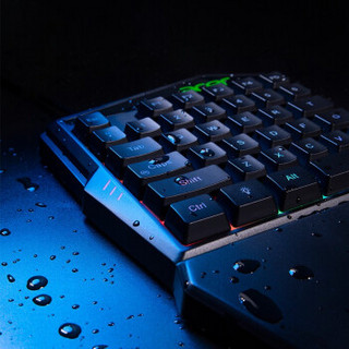 acer 宏碁 K919-JP 35键 有线薄膜单手键盘 黑色 RGB