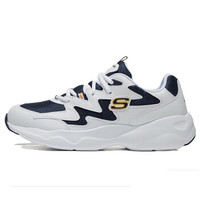 SKECHERS 斯凯奇 D'LITES AIRY 男士休闲运动鞋 999090/WBLY 白色/海军蓝/橘色