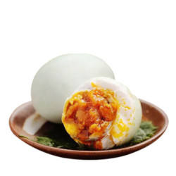 依禾农庄 流油咸鸭蛋 熟咸鸭蛋 鸭蛋 20枚 60g/枚 *7件