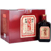 女儿红 女兒红老酒 半干型 绍兴黄酒 500ml*6瓶 整箱装 传统型礼盒