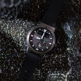 CASIO 卡西欧 手表男PROTREK 登山运动手表太阳能六局电波腕表官网PRW-70