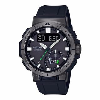 CASIO 卡西欧 手表男PROTREK 登山运动手表太阳能六局电波腕表官网PRW-70