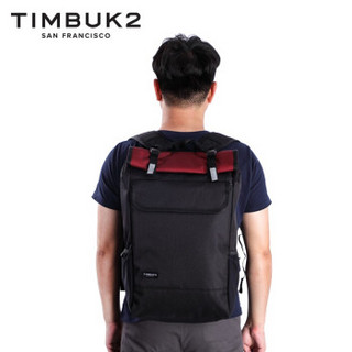 TIMBUK2美国天霸双肩包15.6英寸电脑包休闲运动包街头背包男 展望系列 音速黑/学院红Prospect系列