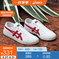 ASICSTIGER亚瑟士 休闲一脚蹬懒人鞋CLASSIC CT SLIP-ON 【AT】 白色/红色 38