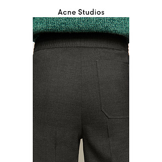 Acne Studios 2020早秋新款羊毛直筒九分裤休闲西装裤 BK0350-AFK