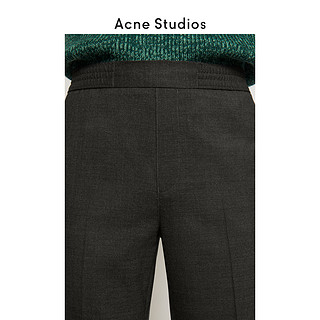 Acne Studios 2020早秋新款羊毛直筒九分裤休闲西装裤 BK0350-AFK