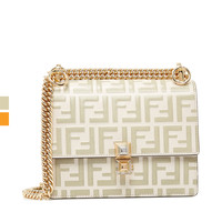 FENDI/芬迪 KAN I多色牛皮锁扣女包链条斜挎包单肩包手提包