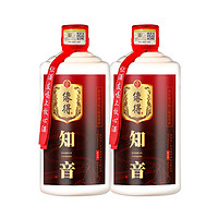 缘得 知音 53%vol 酱香型白酒 500ml 单瓶装