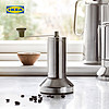 IKEA宜家METALLISK梅塔里斯克咖啡研磨器18不锈钢