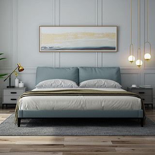米兰纳卧室简易实木床头柜现代轻奢功能储物柜小户型床边柜收纳柜