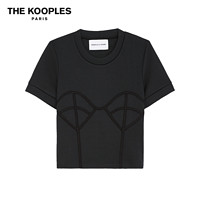 THE KOOPLES 2020秋冬新款圆领别致图案短袖T恤 FTSC21022S