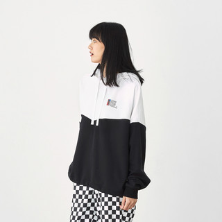 Vans范斯 女子连帽卫衣 KEEP ON TRUCKING新款黑色HOODIE官方正品