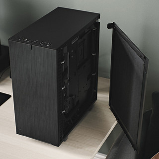 Fractal Design 分形工艺 Define系列 Define 7 Compact ATX机箱 全侧透 黑色