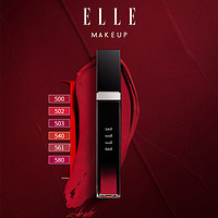 ELLE挚爱丝绒唇釉正装6g雾面哑光唇釉口红6色可选