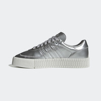 阿迪达斯官网 adidas 三叶草 SAMBAROSE W 女鞋经典运动鞋FV4325 银金属 37