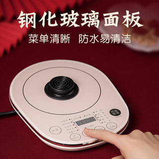 苏泊尔养生壶家用煮茶器全自动玻璃多功能养身电花茶壶办公室小型