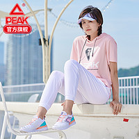 匹克休闲鞋女2020夏季新品魔弹科技舒适潮流前卫软弹运动休闲鞋D 39 黑色/大白