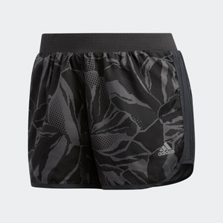 阿迪达斯官方 adidas M20 SHORT W 女子跑步短裤DQ2624 淡灰/碳黑 A/XL4(170/82A)