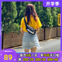 斯凯奇单肩包男女包2020夏季新款运动胸包收纳腰包斜挎包休闲小包