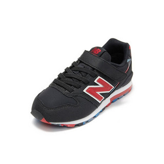 New Balance nb童鞋 男女童4~14岁 KV996魔术贴运动鞋 玫红色 KV996WPY 28.5