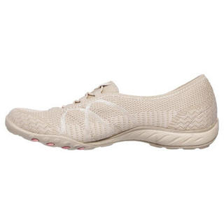 SKECHERS斯凯奇女鞋休闲鞋套脚舒适轻质23045 Taupe 7.5