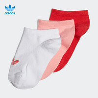 阿迪达斯官网 adidas 三叶草 LINER SOCK 3PP 小童运动袜子FL9641 FL9641 KXL