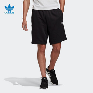 阿迪达斯官网 adidas 三叶草 F SHORT 男装运动短裤FM2263 黑色 M(参考身高:179~185CM)