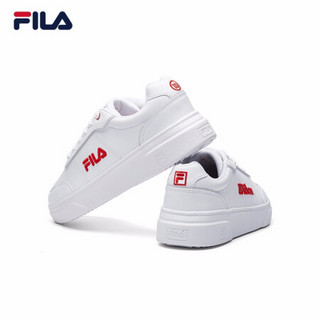 FILA x Wilson 斐乐板鞋男2020秋季新款小白鞋休闲时尚运动鞋 斐乐白-FW 41