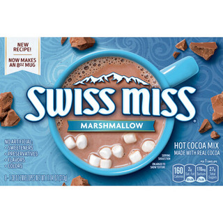瑞士小姐（SWISS MISS）冲饮可可粉 棉花糖可可粉 313g