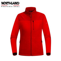 诺诗兰2020秋冬新款户外保暖时尚舒适女式绒外套 NFTAH2502S 经典红色 175