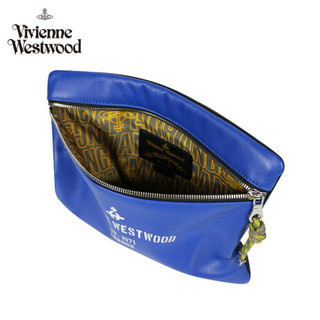 VIVIENNE WESTWOOD(薇薇安威斯特伍德) 奢侈品西太后包包手拿包  VW44030024HLY30F1  蓝色