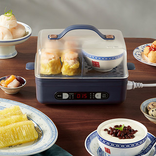 小熊煮蛋器自动断电家用港式双皮奶机迷你预约定时蒸蛋器早餐神器