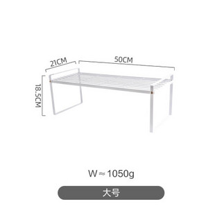 川岛屋厨房置物架家用台面锅碗碟收纳架多层多功能调味料架储物架子 大号