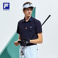 FILA ATHLETICS 斐乐男子短袖POLO衫2020秋季新款专业运动短POLO